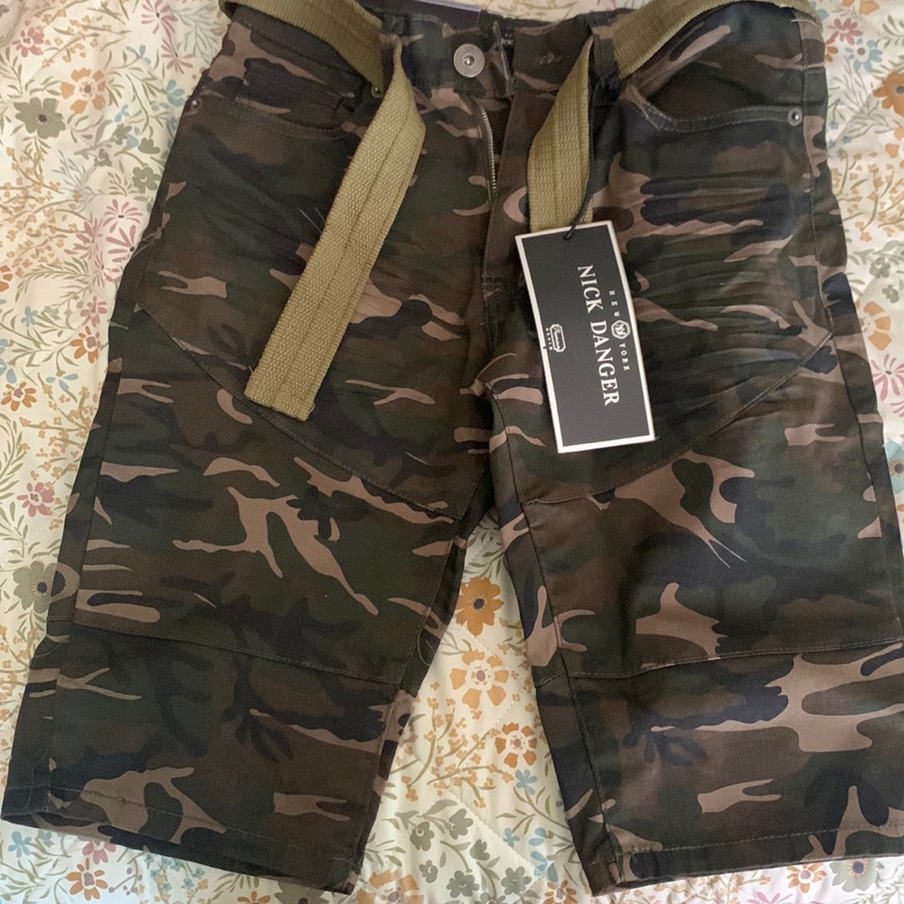 Men Camo Shorts
